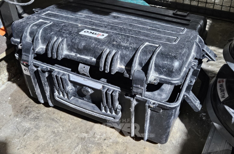 Hartschalen-System-Werkzeugkoffer mit Gasdruckfedern