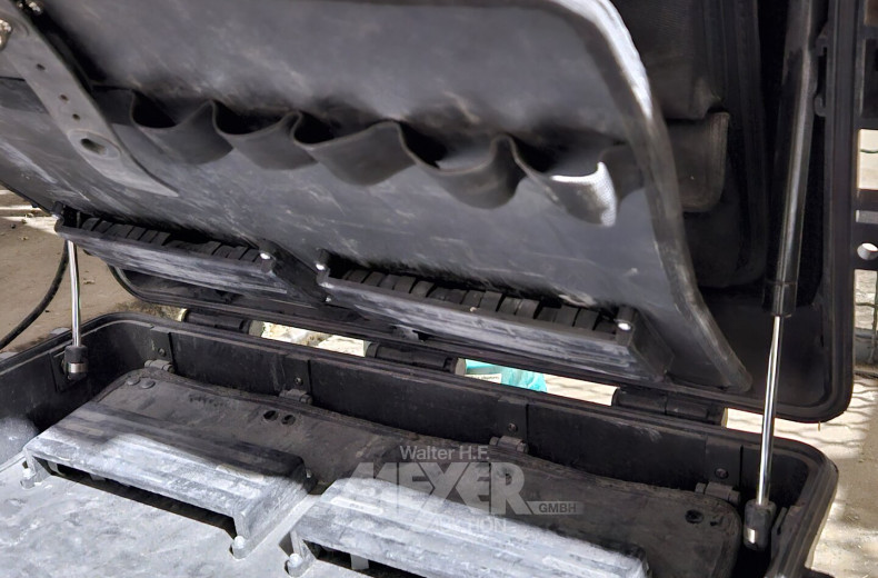 Hartschalen-System-Werkzeugkoffer mit Gasdruckfedern