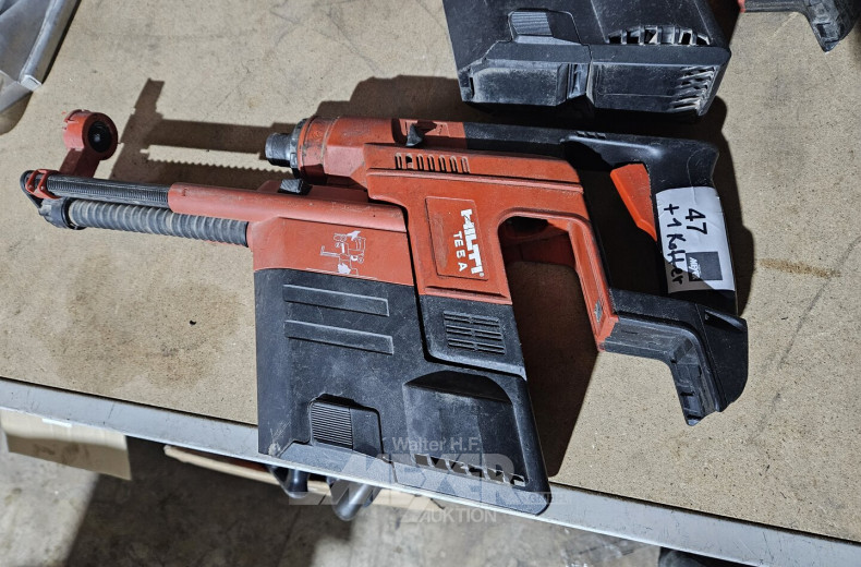 Akku-Bohrmaschine, ohne Akku und Ladegerät, mit Bohrstaubauffangbehälter