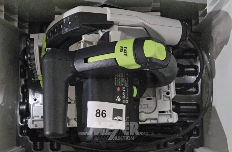 Handkreissäge im Systainer