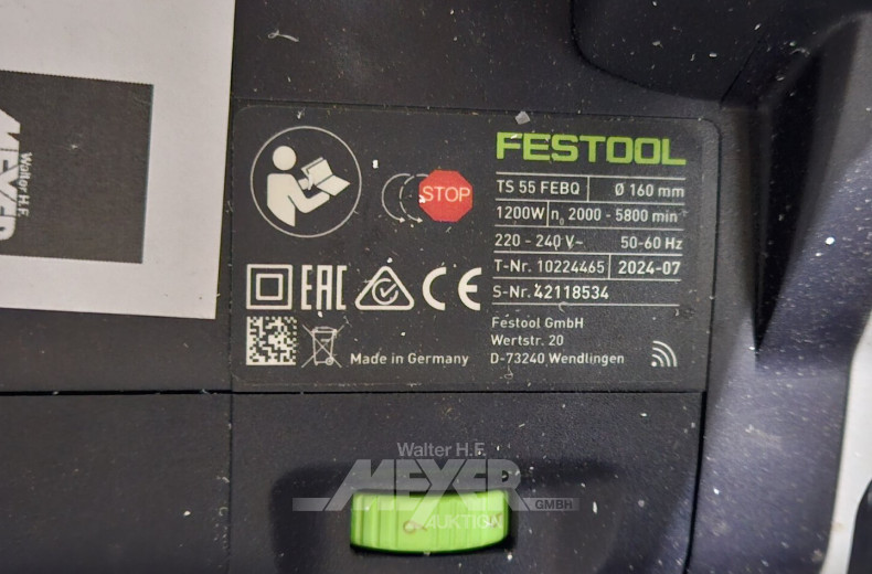 Handkreissäge im Systainer