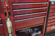 Werkzeugwagen WÜRTH, 5 Züge, rot
