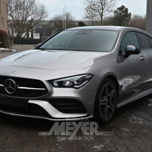 Los 243: Mercedes-Benz CLA200 Shooting Brake 7G-DCT AMG Line, mojave silber metallic