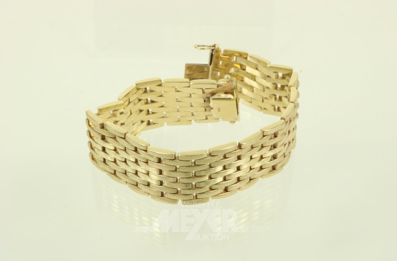 Breites Gliederarmband von 2 cm