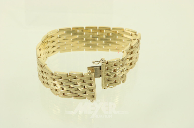 Breites Gliederarmband von 2 cm