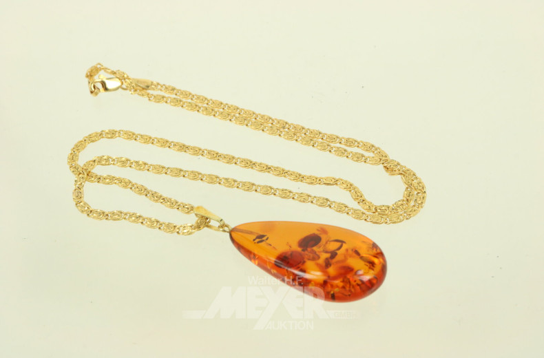 Kette, 585er GG, ca. 6 g