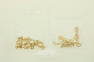 kl. Posten versch. Bruchgold