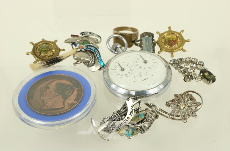 Konvolut Modeschmuck, best. aus: