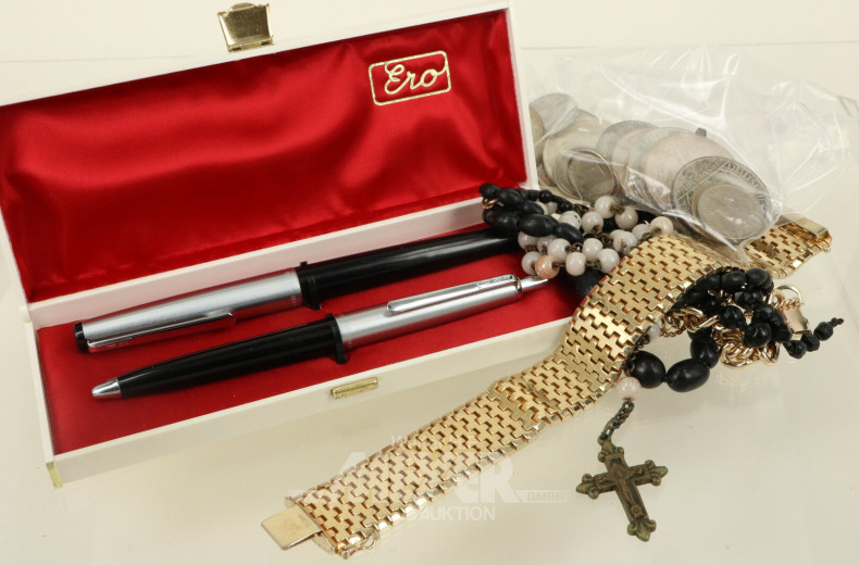 kl. Posten Modeschmuck und Münzen