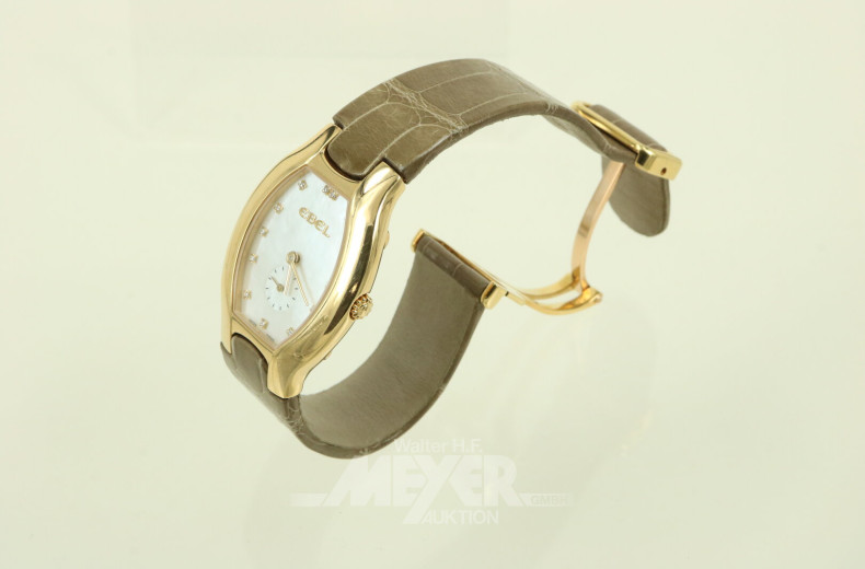 Damenarmbanduhr mit Perlmutt-Ziffernblatt