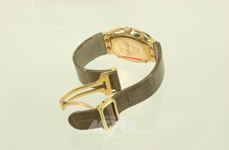 Damenarmbanduhr mit Perlmutt-Ziffernblatt