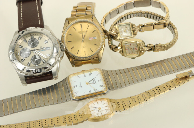 6 Damen-Armbanduhren