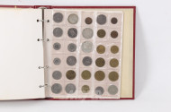kl. Münzalbum mit überw. BRD D-Mark