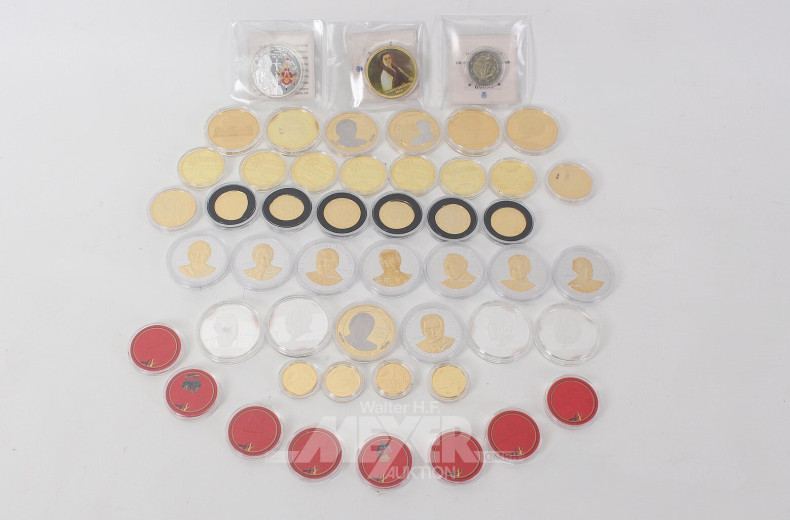 Konvolut div. Sonder- u. Gedenkprägungen, BRD