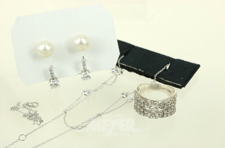 Konvolut Silberschmuck