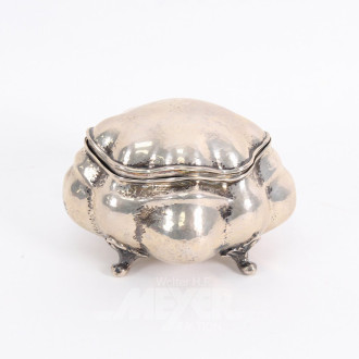 Zuckerdose mit Innenvergoldung