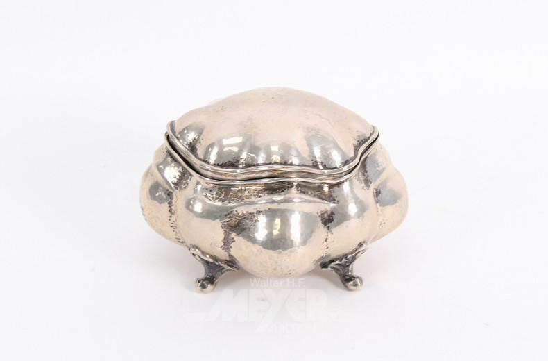 Zuckerdose mit Innenvergoldung