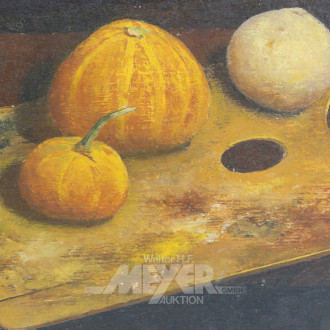 Gemälde 'Zierkürbisse'