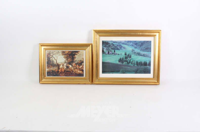 12 Bilderrahmen versch. Größen