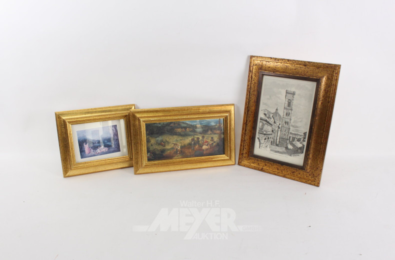 13 versch. Bilderrahmen