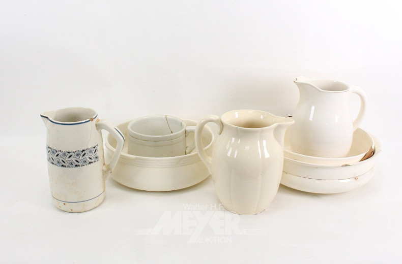 Posten Porzellan- u. Keramik, best. aus: