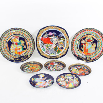 8 Porz.-Sammelteller