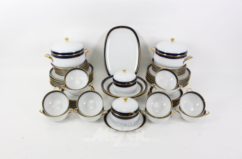 Porz.-Speise-Service, f. 12 Pers.