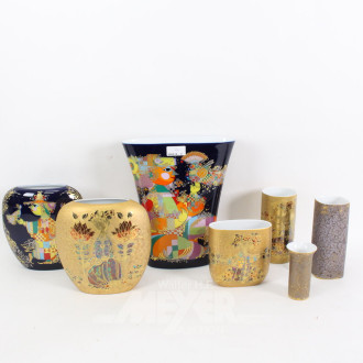 7 Vasen ROSENTHAL u.a. "Bjön Winblad"