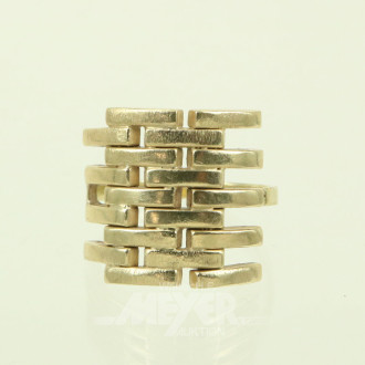 Armbandelement verarbeitet als Ring