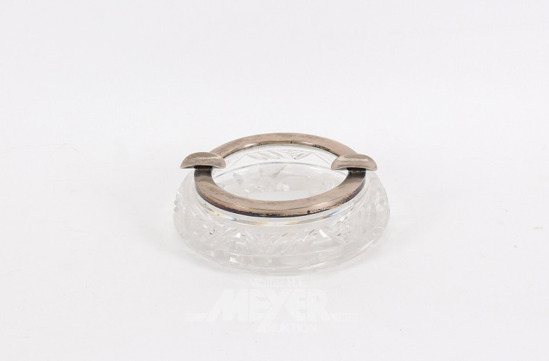 Kristall Aschenbecher