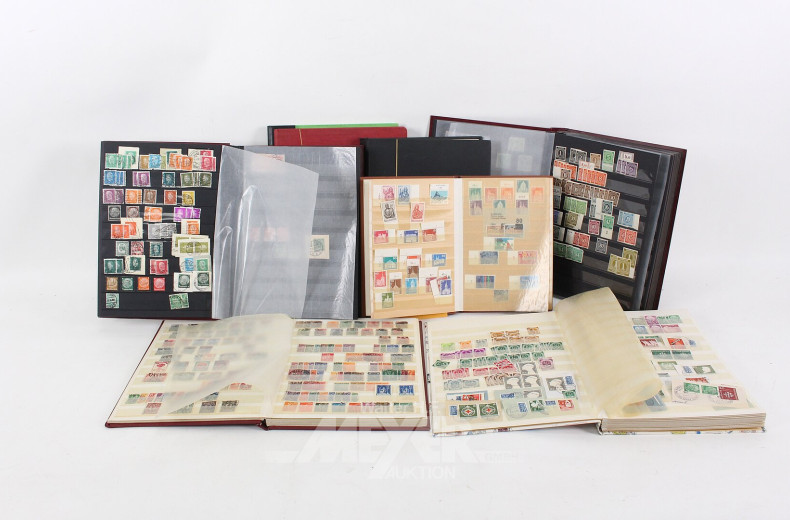 Posten Briefmarken Dt. Geschichte, alle Welt, BRD nach 1945