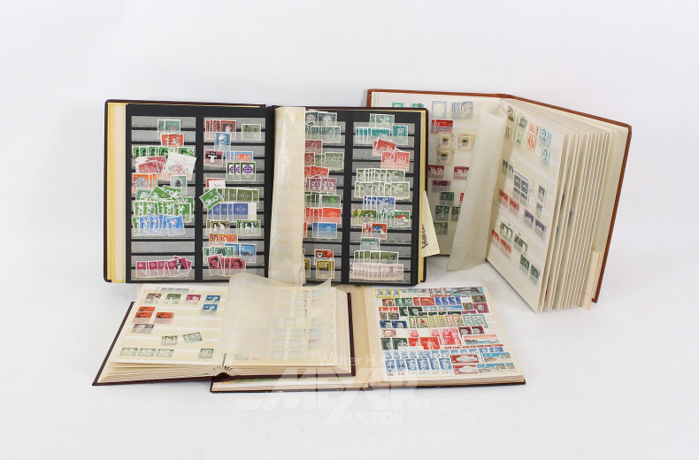 Posten Briefmarken Bund, BRD nach 1945 u. DDR