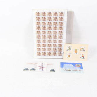 kl. Posten Briefmarken (im Umschlag)