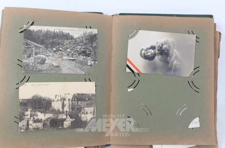 alte Postkartensammlung