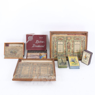 Posten div. nostalgischer Brett- u. Gesellschaftsspiele