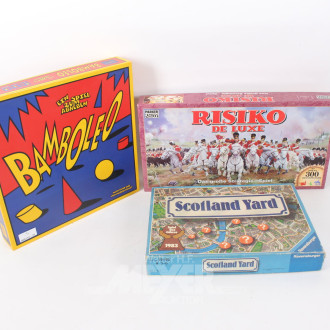 3 Gesellschafts-Spiele
