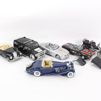 7 versch. Modellautos