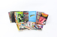 Konvolut versch. Comic-Hefte, u.a. Batman, Spiderman, Wonderwomen, Flash, ca. 85 Stück