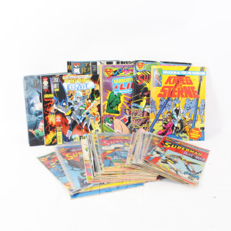 Konvolut versch. Comic-Hefte, u.a. Batman, Superman, etc. ca. 200 Stück