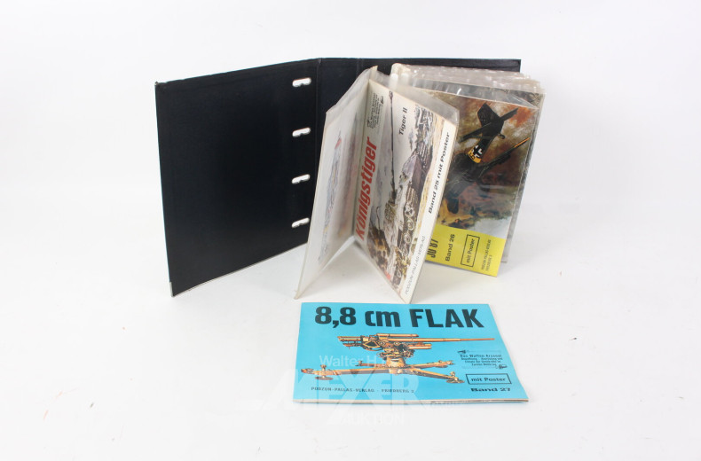 gr. Posten Bücher, Bildbände: Straßen- und Eisenbahn, Militaria, etc.