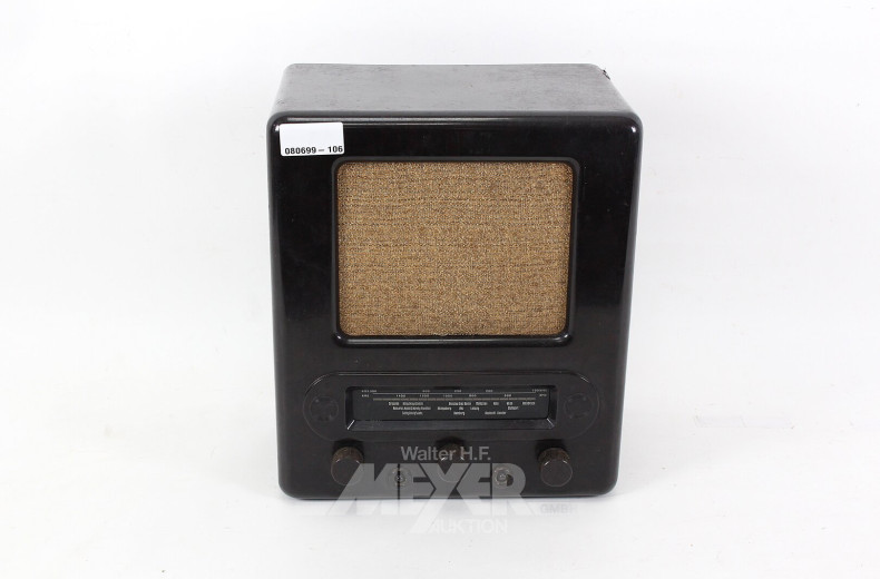 Volksempfänger, Bakelit