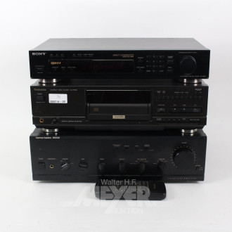 HiFi-Anlage, 3-tlg.