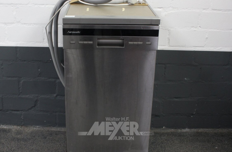 Geschirrspülmaschine, schmal/single