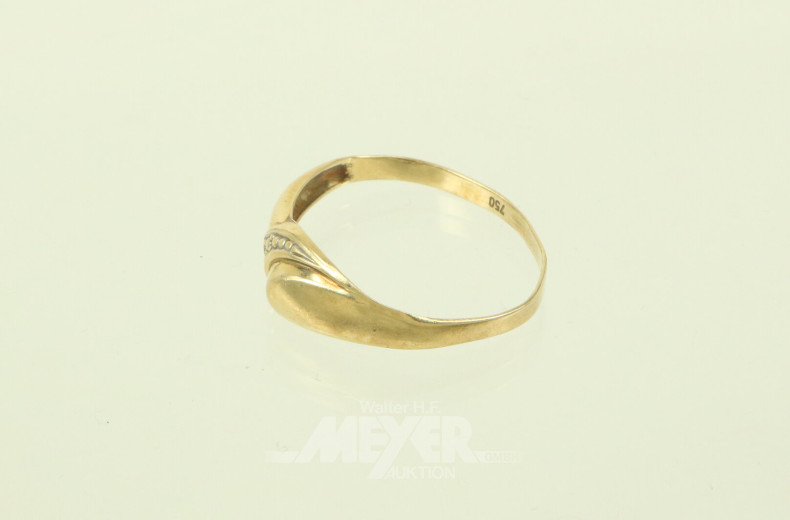 Damenring, beschädigt