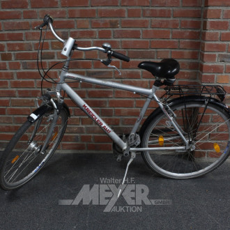 Herrenfahrrad, silberfarben