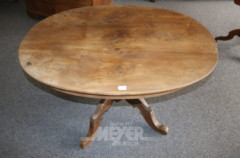 antiker, ovaler Tisch