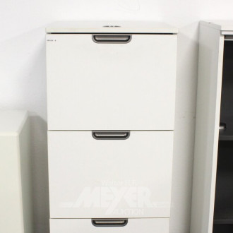 Hängeregistraturschrank, weiß