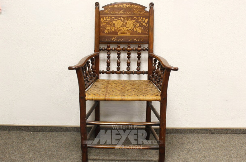 2 versch. Hochzeitsstühle