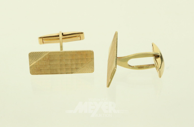 Paar Manschettenknöpfe