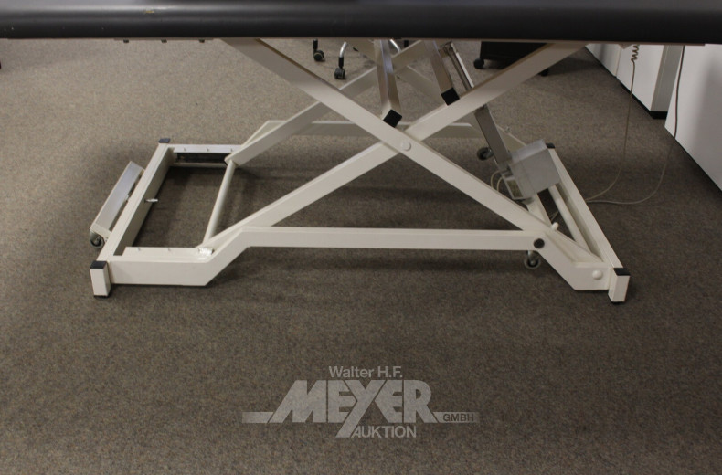 Behandlungsliege, elektr. verstellbar